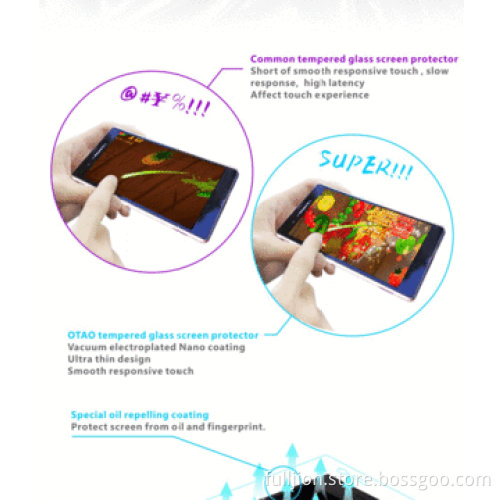 Anti-crack 0.33mm right angle tempered glass screen for Xiaomi Mi3